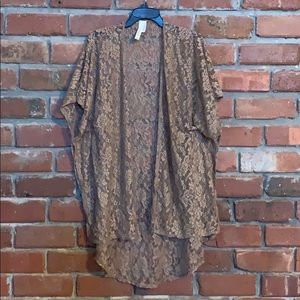 Long Lace vest/cardi